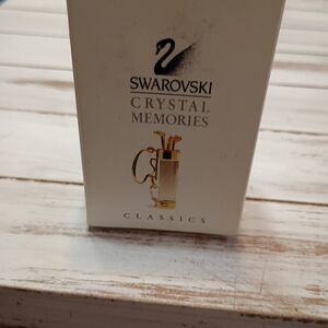 Swarovski Crystal Memories with Gold Highlights